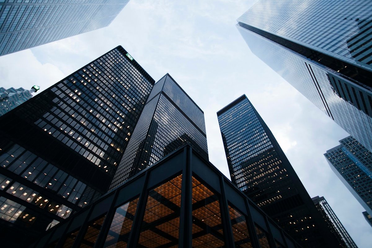 Commercial office building under a facilities management contract